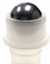 £4.40 – Regular size Glass Roll On Bottle (10ml) with a Metal Roller (Enhance your application )